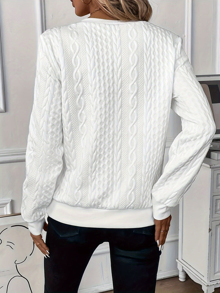 Hannah | Elegant Jumper with Zip